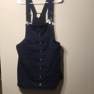 Navy blue vintage skirt jumper